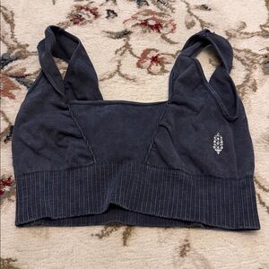 Dark Gray Sports Bra m/l freepeople movement
